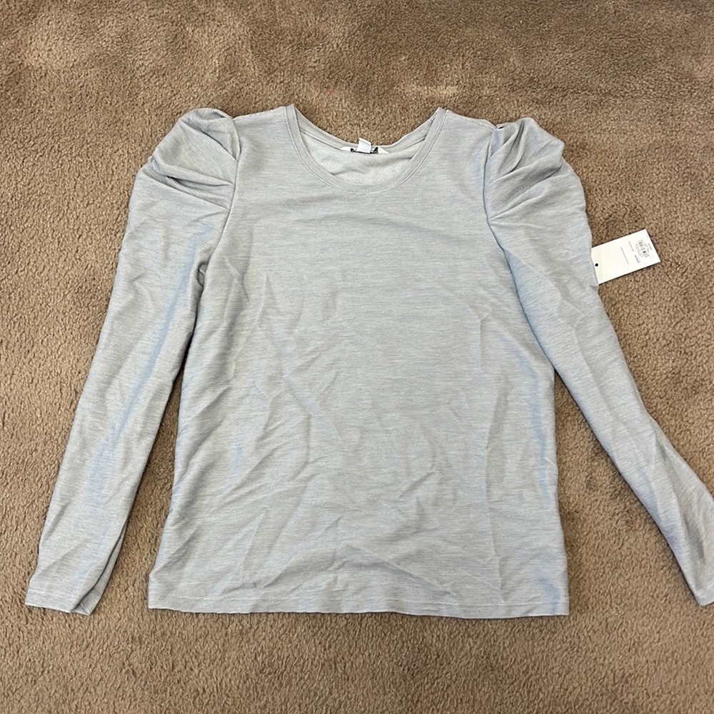 New Nine West Pouf Shoulder Long Sleeved top (size‎ M)